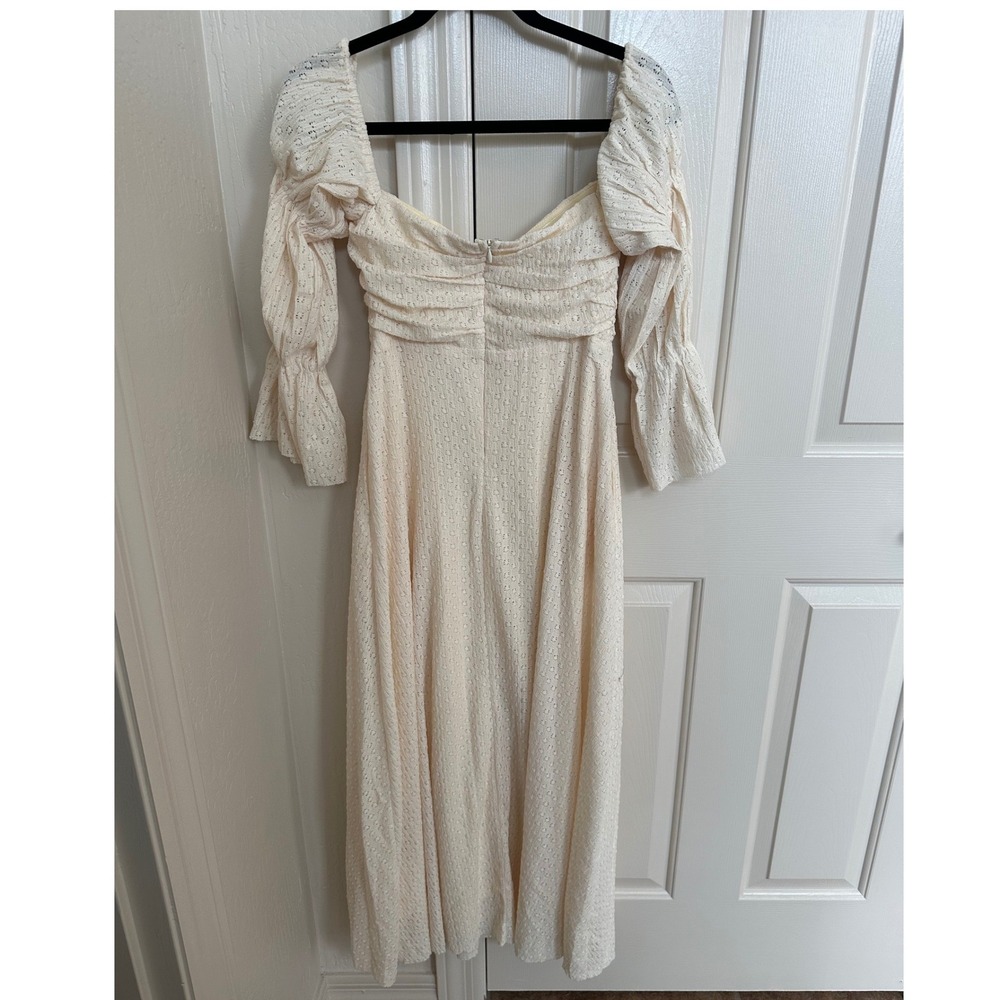 Worth Collective Corrine Maxi Dress in Light Butter Yellow - Size Small NWT - Picture 5 of 10
